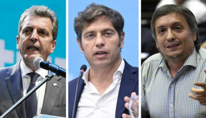 Cumbre peronista con Kicillof, Máximo Kirchner y Massa para sostener las PASO