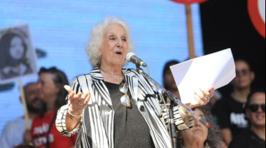 Estela de Carlotto cuestionó a Milei